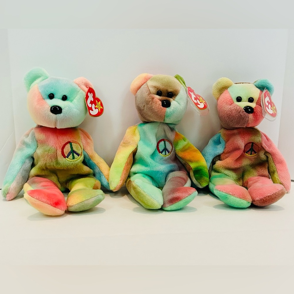 Ty Beanie Baby Peace Plush Toy